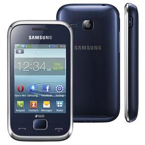 Celular Desbloqueado Samsung Rex 60 C3313T Azul com Dual Chi